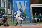 Baseball vs Babson  Wheaton College Baseball vs Babson College. - Photo By: KEITH NORDSTROM : Wheaton, baseball